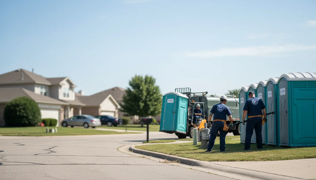 Porta Potty Rental in Santa Fe, TX near me